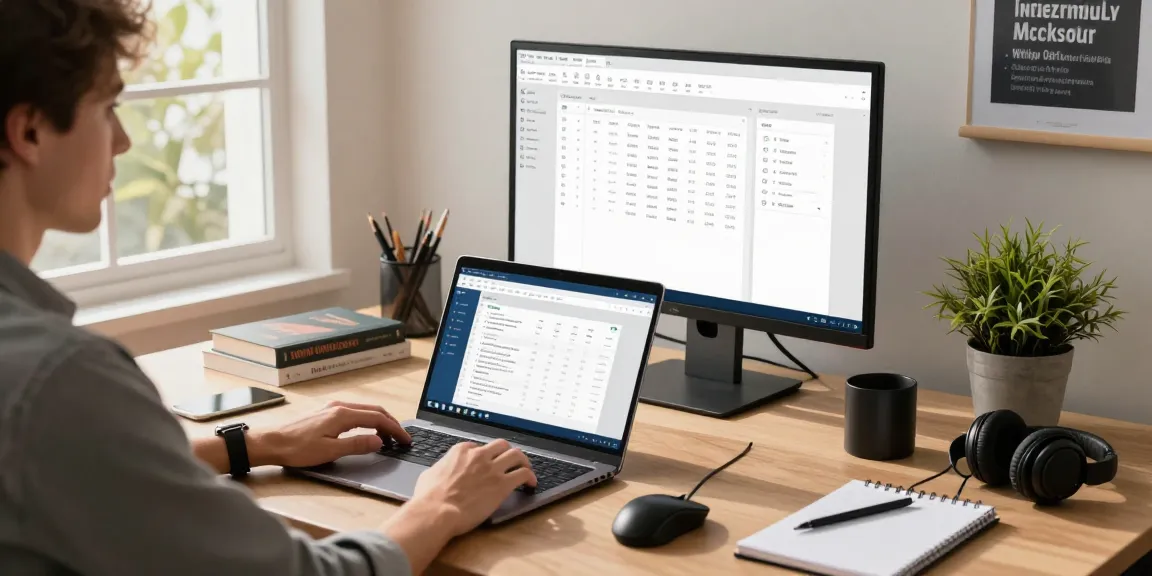 WPS Download showcased in a modern workspace with a user-focused on productivity tools and technology.